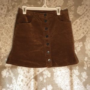 Brandy Melville Corduroy Skirt